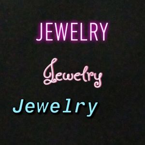 Bracelet necklace earrings rings